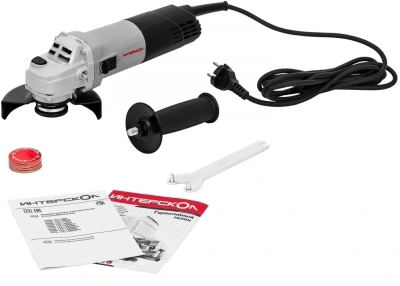 Углошлифовальная машина Интерскол УШМ-125/1000 1010Вт 11000об/мин рез.шпин.:M14 d=125мм (343.0.0.60)