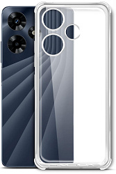 Чехол (клип-кейс) BoraSCO для Infinix Hot 30 Bumper Case прозрачный (72317)