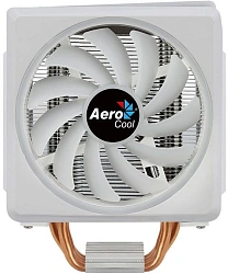 Устройство охлаждения(кулер) Aerocool Cylon 4F ARGB Soc-AM5/AM4/1200/1700/1851 белый 4-pin 14-26dB Al+Cu 145W 550gr Ret (CYLON 4F WH ARGB PWM 4P)