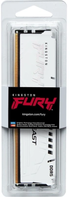 Память DDR5 16GB 5600MHz Kingston KF556C36BWE-16 Fury Beast Expo RTL Gaming PC5-44800 CL36 DIMM 288-pin 1.25В kit single rank с радиатором Ret