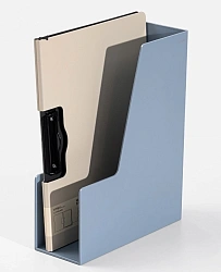 Лоток вертикальный Deli NS022BLUE Nusign 308x249x91мм синий