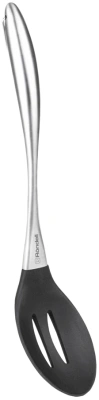 Ложка для первых/вторых блюд Rondell Schick RD-637 черный/стальной упак.:картонная подложка