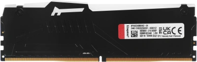 Память DDR5 2x32GB 5200MHz Kingston KF552C40BBAK2-64 Fury Beast RGB RTL Gaming PC5-41600 CL40 DIMM 288-pin 1.25В kit single rank с радиатором Ret