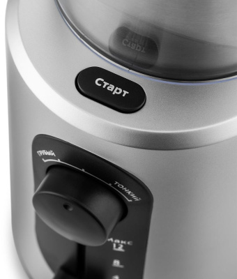 Кофемолка Kitfort KT-748 200Вт сист.помол.:ротац.нож вместим.:70гр нержавеющая сталь/черный