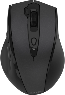 Мышь A4Tech G7-810S Air2 черный оптическая 2000dpi silent беспров. USB для ноутбука 7but