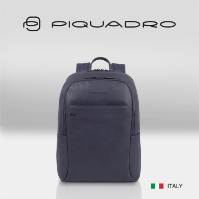 Рюкзак Piquadro Black Square CA4762B3/BLU4 темно-синий кожа