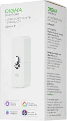 Датчик темпер./влажн. Digma DiSense T1 (DST1) белый