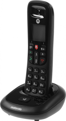 Р/Телефон Dect Motorola CD4001 черный автооветчик АОН