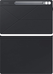 Чехол Samsung для Samsung Galaxy Tab S9+/S9 FE+/S10+ Smart Book Cover полиуретан черный (EF-BX810PBEGRU)