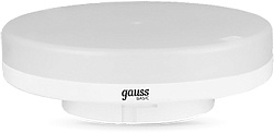 Лампа светодиодная Gauss GX53 8Вт цок.:GX53 таблетка 220B св.свеч.бел.нейт. (упак.:1шт) (108408208-D)