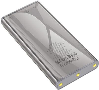 Мобильный аккумулятор Hoco J103 Discovery edition 10000mAh QC/PD 22.5W 5A 2xUSB-A/USB-C серый (J103 DISCOVERY EDITION GRAY)