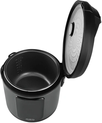 Мультиварка Red Solution M4100 5л 860Вт черный/стальной