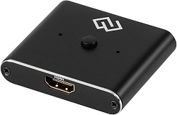 Переключатель аудио-видео Digma HDMI (f)/HDMI (f)/HDMI (f) черный (D-HSW-V2.0X2)