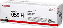 Картридж лазерный Canon 055HBK 3020C002/004 черный (7600стр.) для Canon LBP663Cdw/LBP664Cx/MF746Cx/MF742Cdw/MF744Cdw