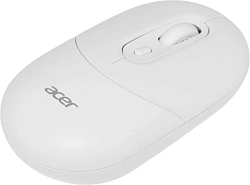 Мышь Acer OMR301 белый оптическая 1600dpi беспров. BT/Radio USB 4but (ZL.MCECC.01U)