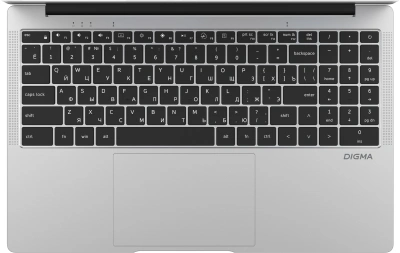 Ноутбук Digma EVE C5801 Celeron N4020 8Gb SSD256Gb Intel UHD Graphics 600 15.6" IPS FHD (1920x1080) Windows 11 Pro silver WiFi BT Cam 5000mAh (DN15CN-8CXW03)