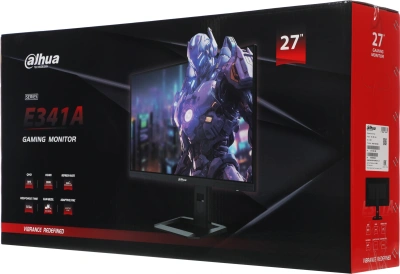 Монитор Dahua 27" DHI-LM27-E341A черный IPS LED 16:9 HDMI матовая 1000:1 300cd 178гр/178гр 2560x1440 240Hz DP 2K 4.97кг