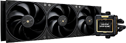 Система водяного охлаждения Thermalright Frozen Warframe 360 Soc-AM5/AM4/1200/1700/1851 черный 4-pin 29.8dB Al LCD Ret (F-WFRAME-360-BL)