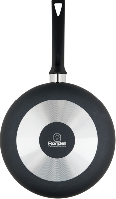 Сковорода Rondell Arabesco RDA-778 круглая 28см покрытие: Xylan Plus ручка несъемная (без крышки) серый