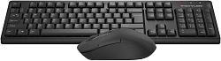 Клавиатура + мышь A4Tech Fstyler FG1200 клав:черный мышь:черный USB беспроводная Multimedia