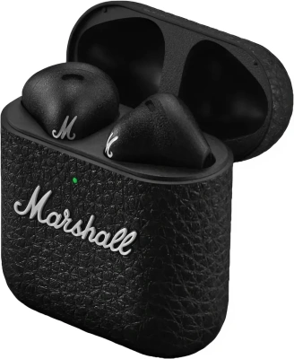 Гарнитура вкладыши Marshall Minor IV черный/золотистый беспроводные bluetooth в ушной раковине