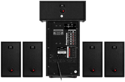 Колонки Sven HT-210 5.1 черный 125Вт