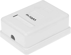 Розетка WRline WR-WS-8P8C-C5E-1 комп.RJ45 1 кат.5E UTP бел. (упак.:1шт)