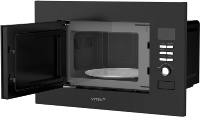 Микроволновая печь Vitek VBMW 2040 BG 20л. 700Вт черный (встраиваемая)