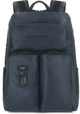 Рюкзак Piquadro Harper CA3349AP/BLU синий кожа