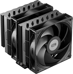 Устройство охлаждения(кулер) PcCooler RT720 TC нет подсветки Soc-AM5/AM4/1151/1200/2066/1700 черный 4-pin 34.9dB Al+Cu 270W Ret (RT720TC-BKNWYX-GL)