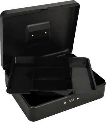 Ящик для денег без номинала Cactus CS-DCB-004 90x300x240 графитовый сталь 1.76кг