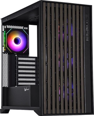 Корпус Formula TimberLine T0 черный без БП ATX 6x120mm 6x140mm 2xUSB3.0 audio bott PSU