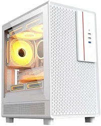 Корпус Accord M3301 белый без БП mATX 6x120mm 2x140mm 1xUSB2.0 1xUSB3.0 audio bott PSU
