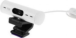Камера Web Logitech HD Webcam Brio 500 белый 4Mpix (1920x1080) USB Type-C с микрофоном (960-001428)