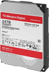 Жесткий диск WD SATA-III 24TB WD241KFGX NAS Red Pro (7200rpm) 512Mb 3.5"