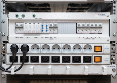 Распределитель питания Штиль PDU-8xSchuko-С20