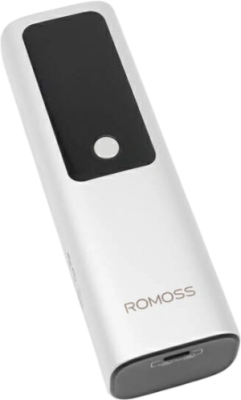 Мобильный аккумулятор Romoss PPU10 10000mAh QC/PD 130W 5A USB-A/USB-C серебристый/черный (1746858)