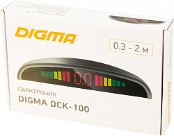 Парковочный Радар Digma DCK-100 4 датчика 22мм черный