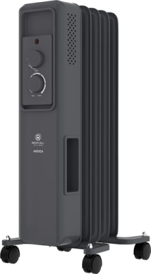 Радиатор масляный Royal Clima Ardea ROR-AR11-2500M 2500Вт графитовый/черный