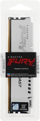 Память DDR5 16GB 6000MHz Kingston KF560C30BW-16 Fury Beast RTL Gaming PC5-48000 CL30 DIMM 288-pin 1.4В kit single rank с радиатором Ret