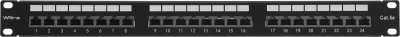 Патч-панель WRline WR-PL-24-C5E-SH-D 19" 1U 24xRJ45 кат.5e FTP