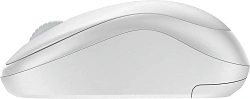 Мышь Logitech Silent M220 белый оптическая 1000dpi silent беспров. USB 2but (910-006508)