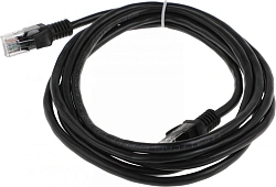 Патч-корд Premier PP12-2M/BK 1000Гбит/с UTP 4 пары cat.5E CCA molded 2м черный RJ-45 (m)-RJ-45 (m)