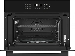 Духовой шкаф Электрический Meferi Microwave MEO609BK черный/нержавеющая сталь
