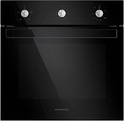 Духовой шкаф Электрический Maunfeld EOGC604BSlim черный