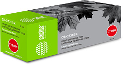 Картридж лазерный Cactus CS-C731BK 731 BK черный (1600стр.) для Canon LaserBase MF8230 i-Sensys/MF8280 i-Sensys с чипом