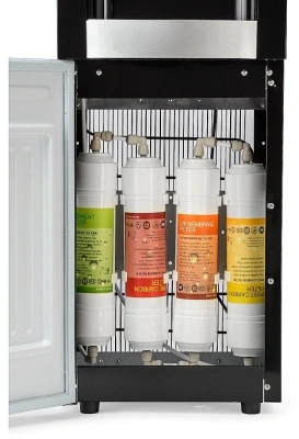 Пурифайер AEL H1s-LC напольный компрессорный черный/серебристый