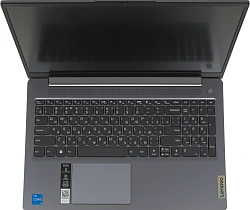 Ноутбук Lenovo IdeaPad Slim 3 15IAH8 Core i5 12450H 8Gb SSD512Gb Intel UHD Graphics 15.6" IPS FHD (1920x1080) без ОС grey WiFi BT Cam (83ER00FYRK)