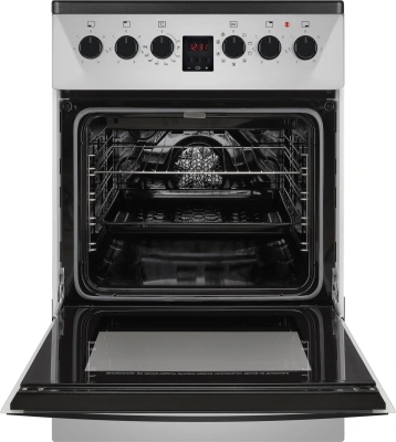 Плита Электрическая Weissgauff WES 2V16 SE Premium Line серебристый стеклокерамика (без крышки)