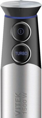 Блендер погружной Vitek VT-3411 1500Вт стальной/черный